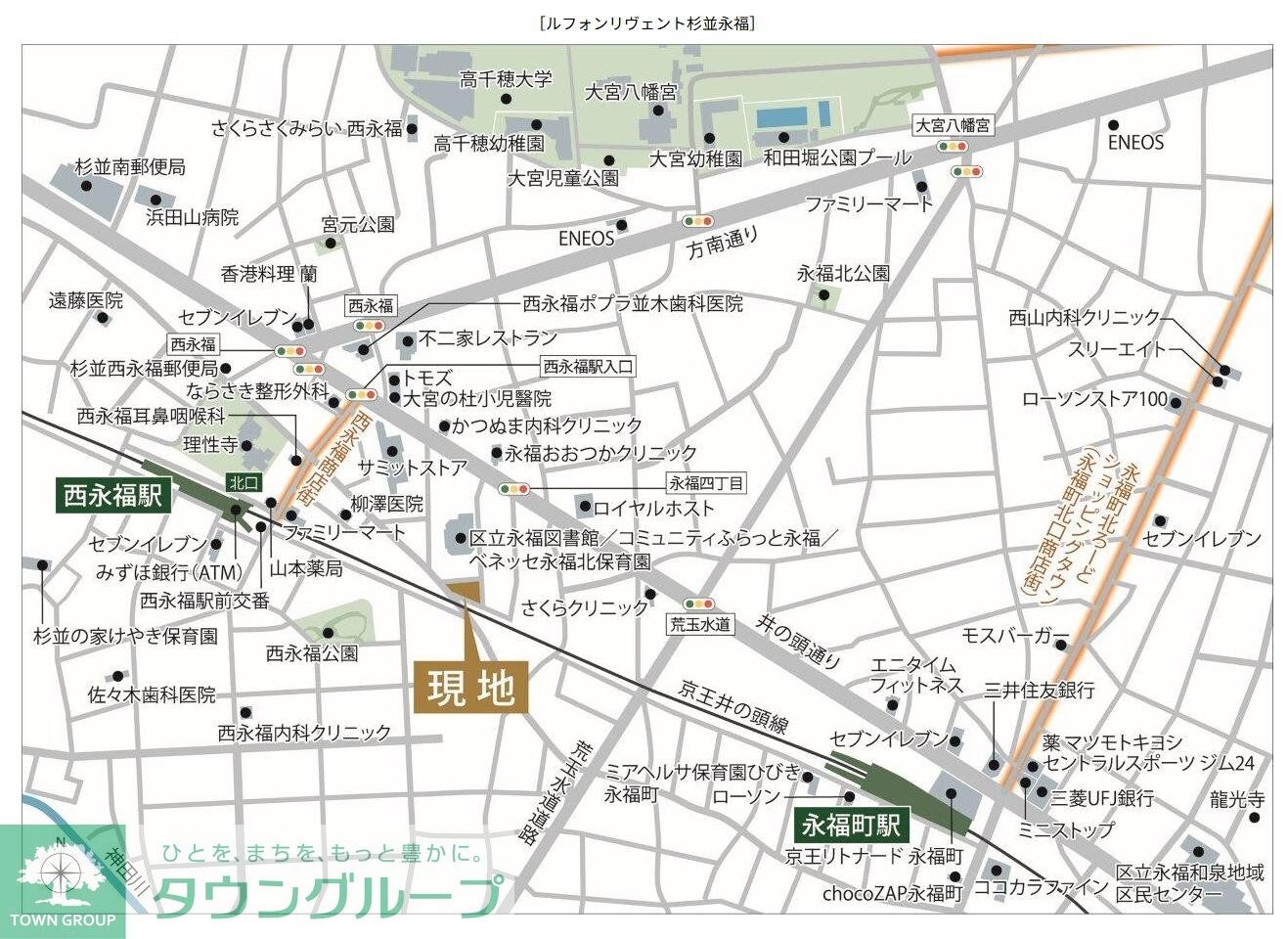 ルフォンリヴェント杉並永福の物件内観写真