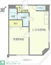 シャトレー深沢の物件間取画像