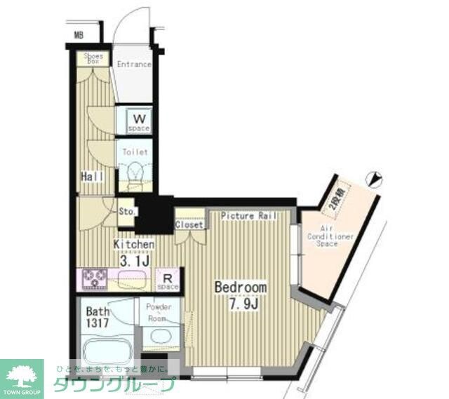 MY TOWER RESIDENCEの物件間取画像