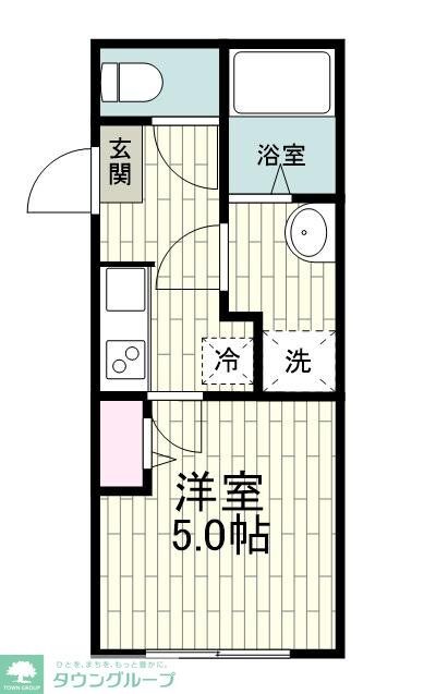 Agas三軒茶屋の物件間取画像