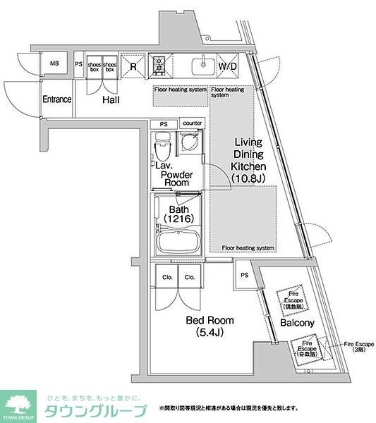 BPRレジデンス渋谷の物件内観写真