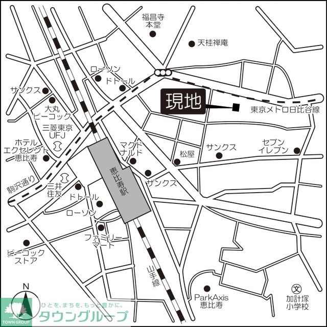 東急セットアップレジデンス恵比寿の物件内観写真