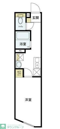 Axia千歳烏山の物件間取画像