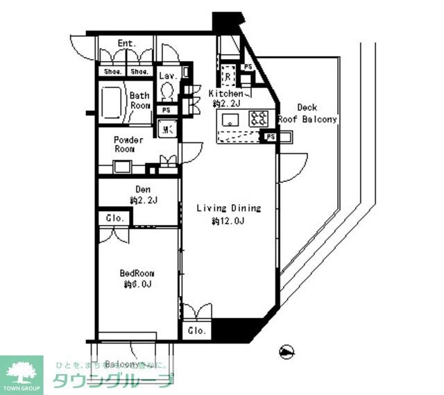 MFPRコート目黒南の物件間取画像