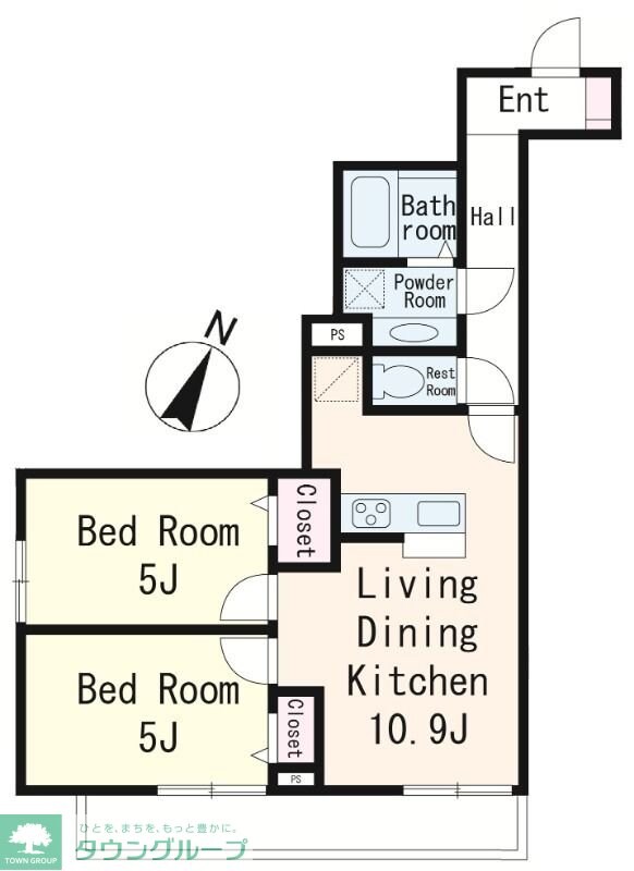 Camino de Sakuraの物件間取画像