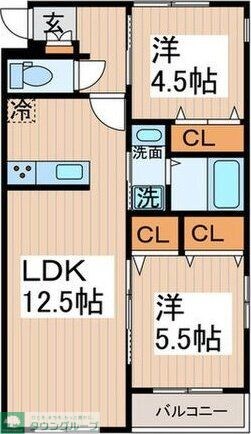 Maison de Sourireの物件間取画像