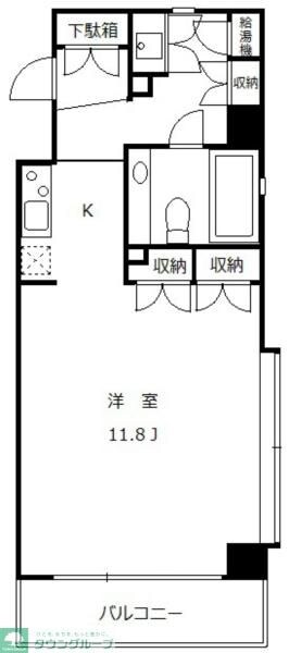 太子堂イーストの物件間取画像