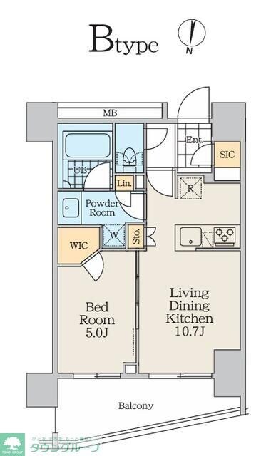 クレストコート中野富士見町の物件間取画像