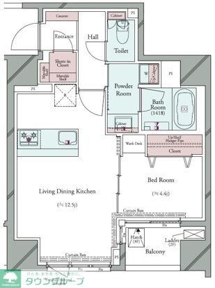 GRAN PASEO 広尾の物件間取画像