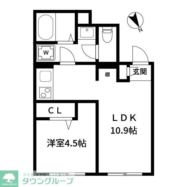 アルティローサ笹塚の物件間取画像