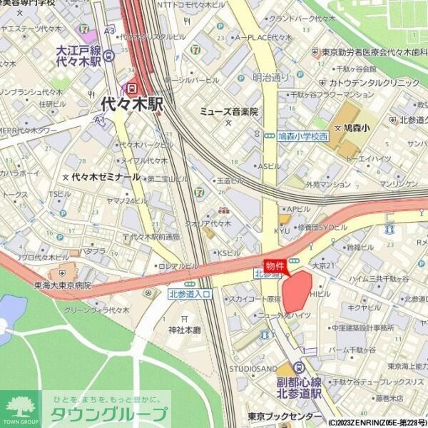 パークコート神宮北参道 ザ タワーの物件内観写真