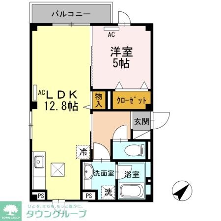 ROPPONGI skyeの物件間取画像