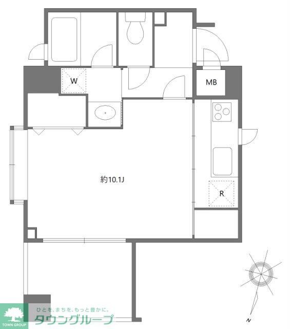 ガーデン代々木参宮橋の物件間取画像