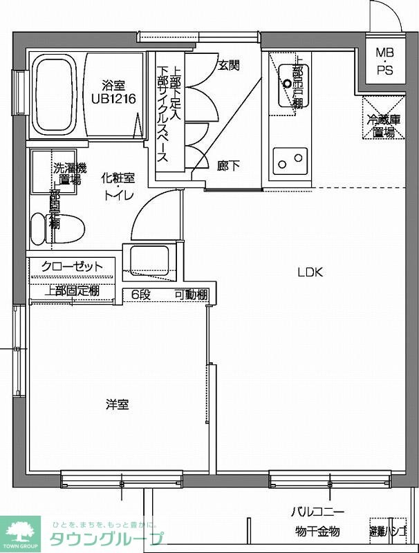 パティーナV代々木上原の物件間取画像