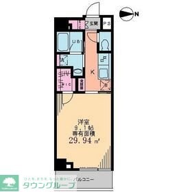ビイルーム下北沢の物件間取画像