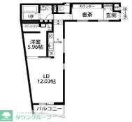 デコール代官山の物件間取画像