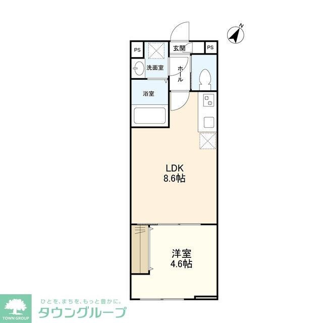 ウェルスクエア千歳烏山の物件間取画像