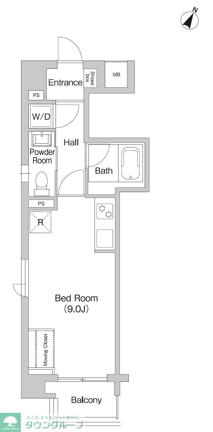 プライムアーバン三軒茶屋の物件間取画像