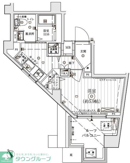 ルリオン代々木の物件間取画像