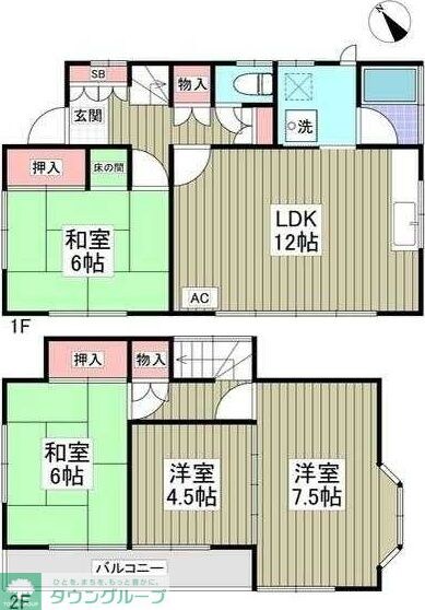 リブレス外川戸建の物件間取画像