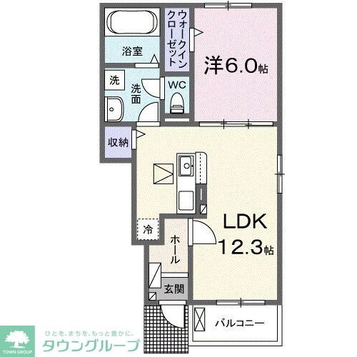 ヒカルサ加須イーストIIの物件間取画像