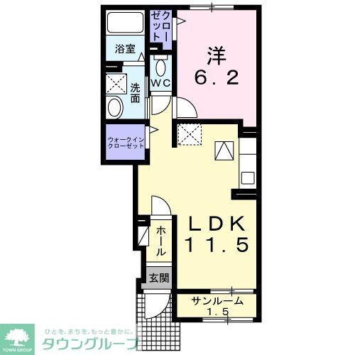 グラシアスの物件間取画像