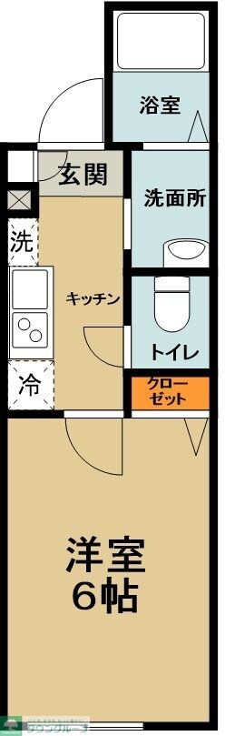 カーサ羽生の物件間取画像