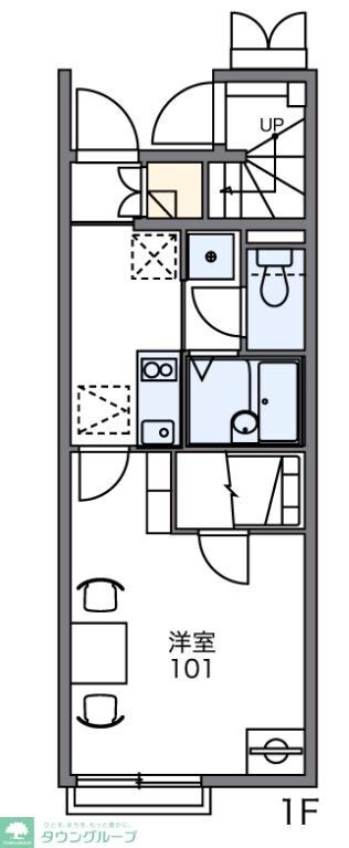 レオネクストショコラの物件間取画像