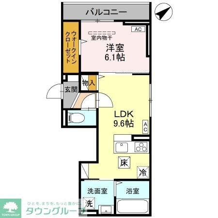 Dアヴァンス東柳田町の物件間取画像