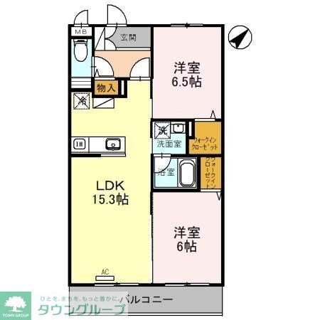 センカの物件間取画像