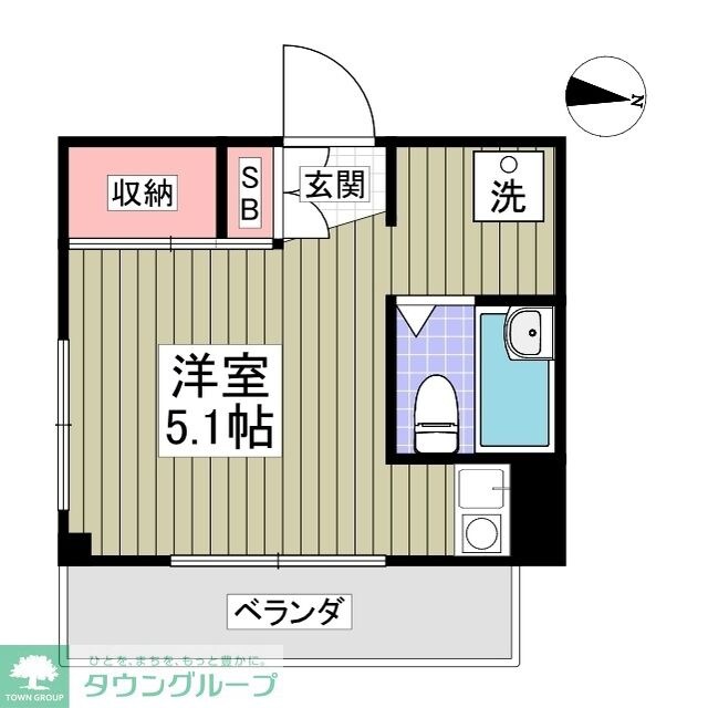 サンライズトヨダの物件間取画像