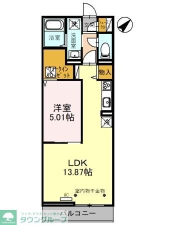 グランチェスタ浦和美園の物件間取画像