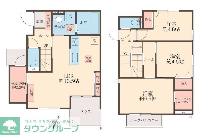 Grand Villaの物件間取画像