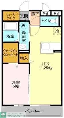 アルバトロスの物件間取画像