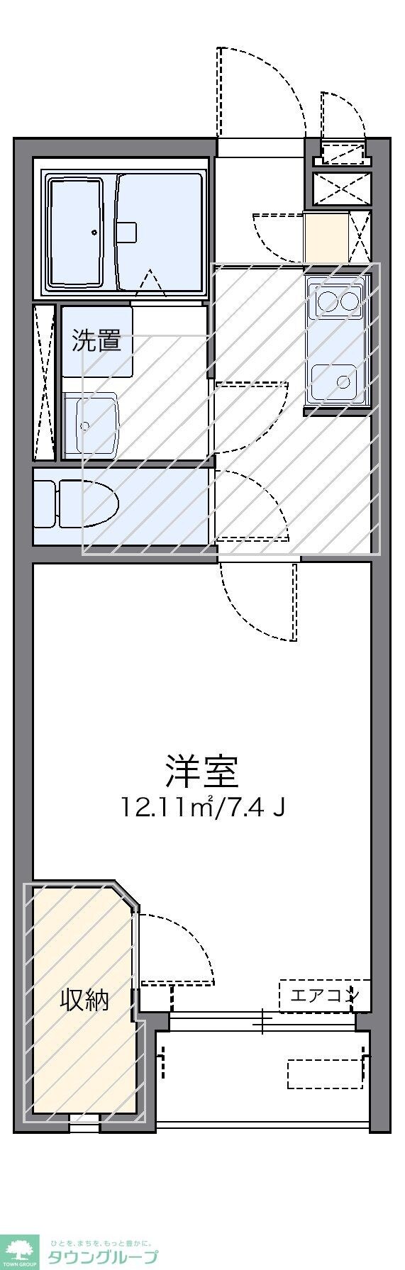 レオネクストカサラソの物件間取画像