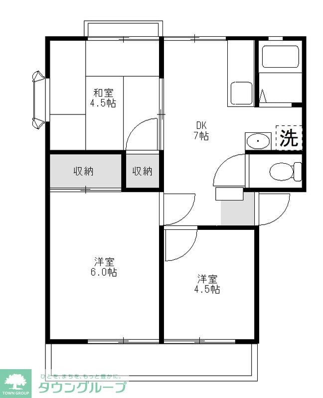 シャンピアの物件間取画像
