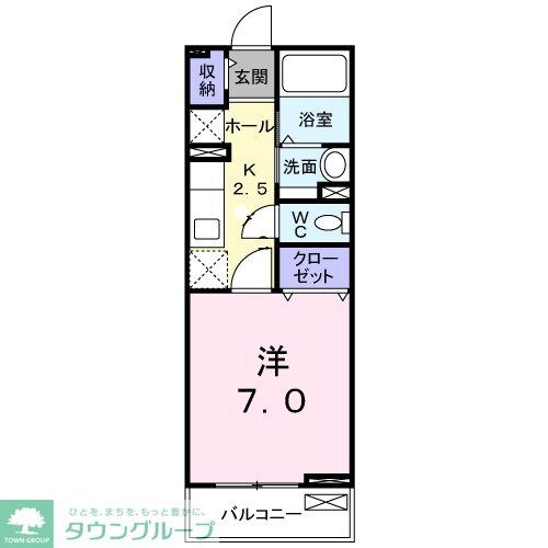 クレセント ルーンの物件間取画像