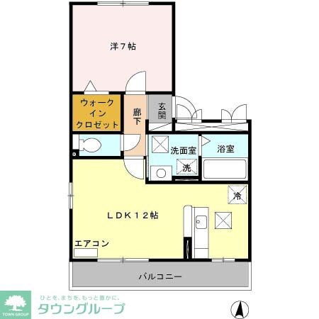 春日レジデンスIIの物件間取画像