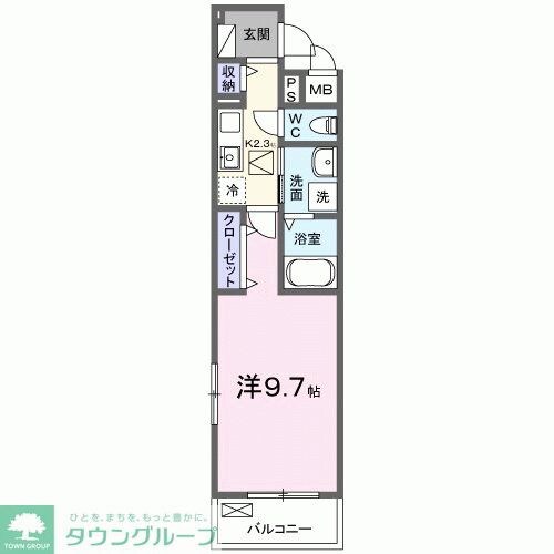 ラ・リノIIの物件間取画像