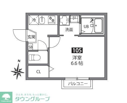 soraせんげん台の物件間取画像
