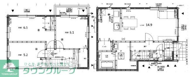 グランソフィア大門の物件間取画像