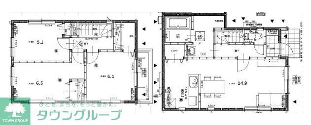 グランソフィア大門の物件間取画像