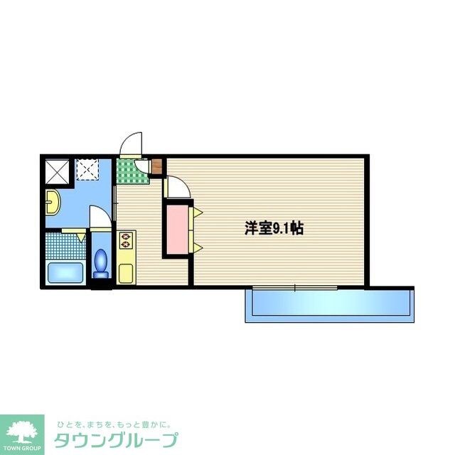 カメリア本町の物件間取画像