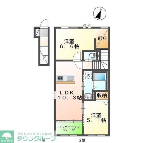 ルボワ le boisの物件間取画像