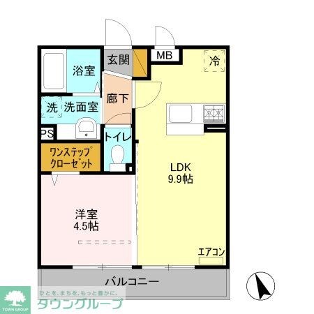 エスト・レザンの物件間取画像