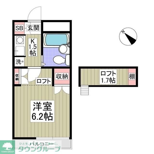 ハイツセルシオンの物件間取画像