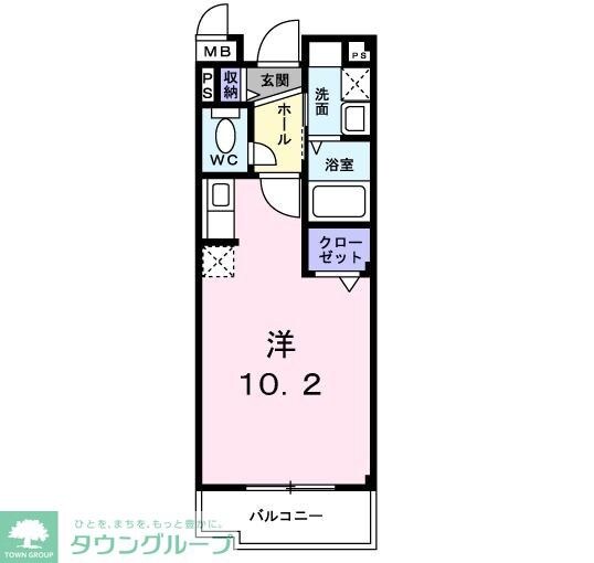 プリムローズ IIの物件間取画像