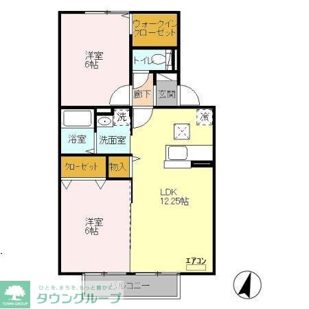 ラークスの物件間取画像
