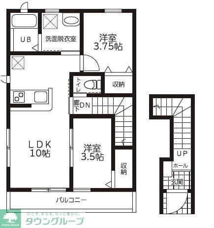 リーブルファイン岩槻東町の物件間取画像