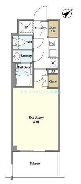 BluRock東神奈川の物件間取画像